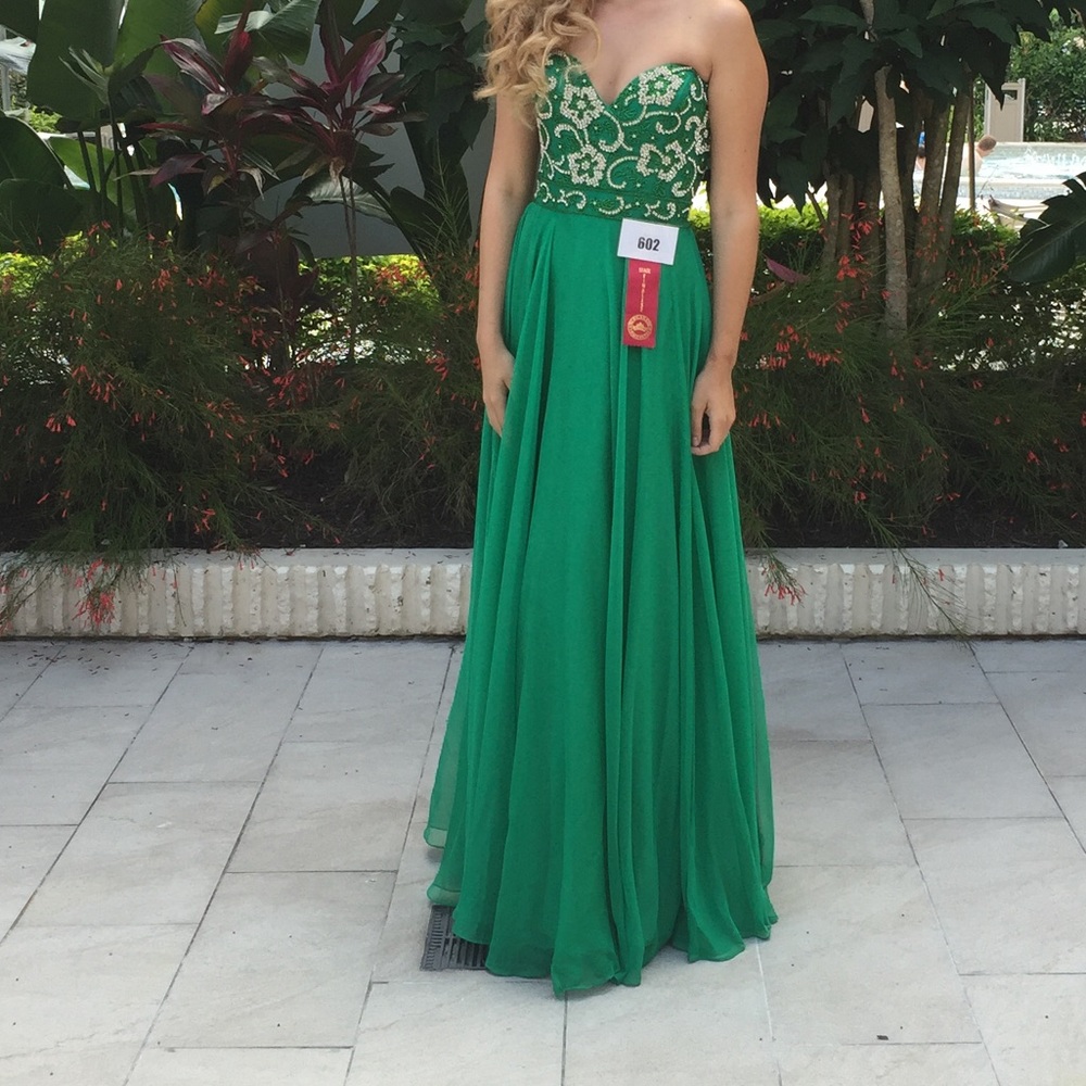 Sherri hill pageant gown,